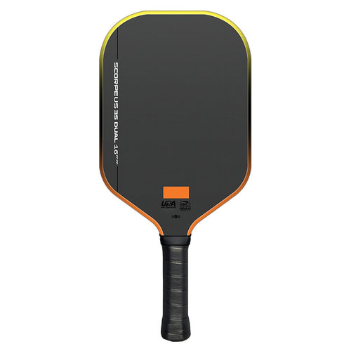 Extreme Friction Pickleball Paddle | Carbon Fiber Surface, RESIL FOAM GEN 4 Core, Lightweight (7.8-8.2oz) & Durable, Green Gradient Design, USAPA Approved for Competitive/Recreational Play